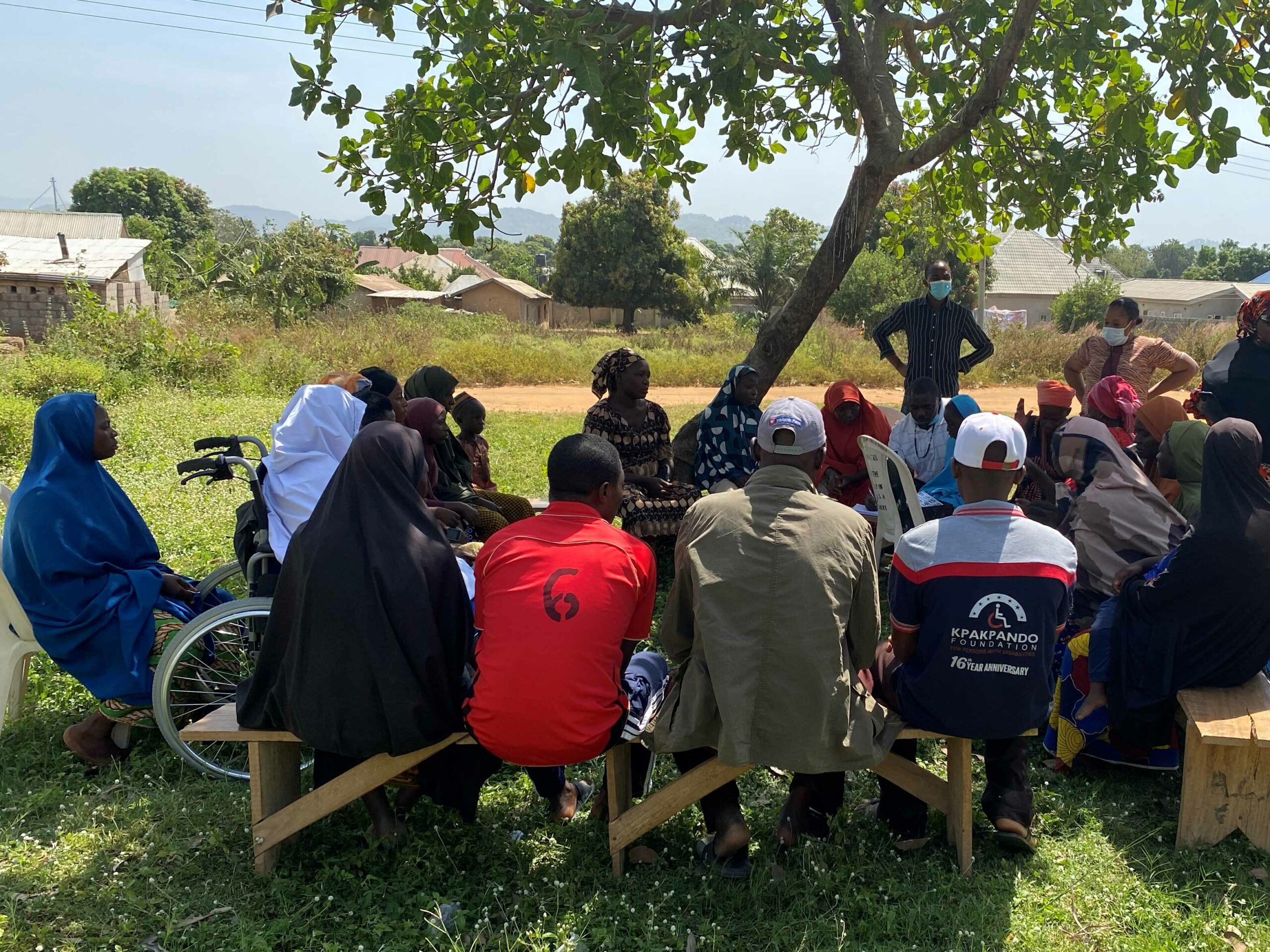 VSLA group meeting in Nigeria