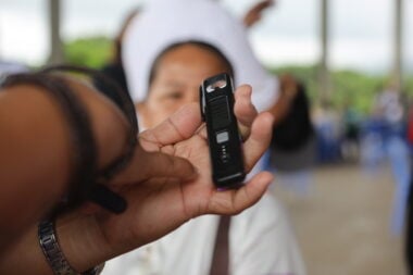 The Arclight. A pocket-sized, solar-powered, portable ophthalmoscope. Your love can light the way to save sight and even lives.